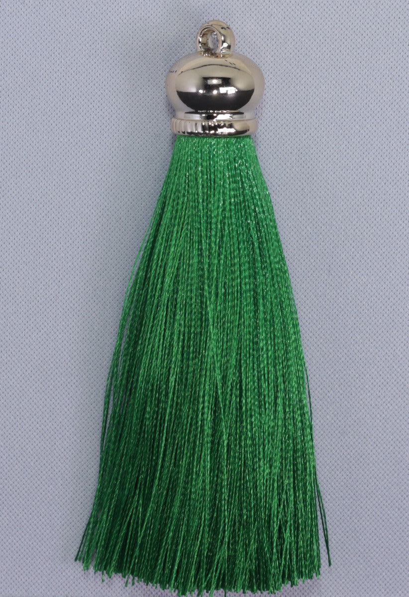 Tassels 90mm Light Gold Green No31