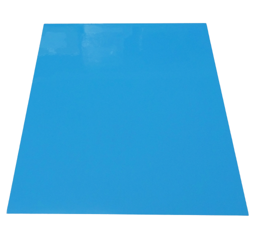 HTV Luminous / Glow in Dark - Blue turns Green 2pcs 25x30cm