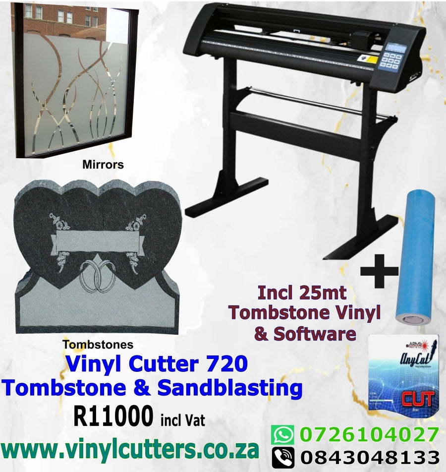 Combo 720 Tombstone Sandblasting