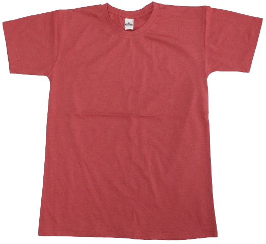 T-shirt 180 gram Light Red Melange Medium