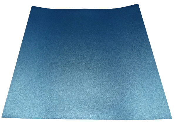Glitter Sticker Adhesive Craft Vinyl Light Blue 2pcs 25x30cm