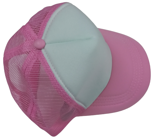 Cap Sublimation Mesh Trucker Pink