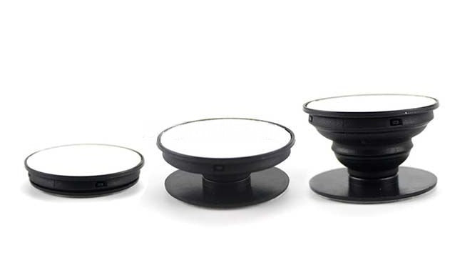 Pop Socket Round Black (for cellphone)