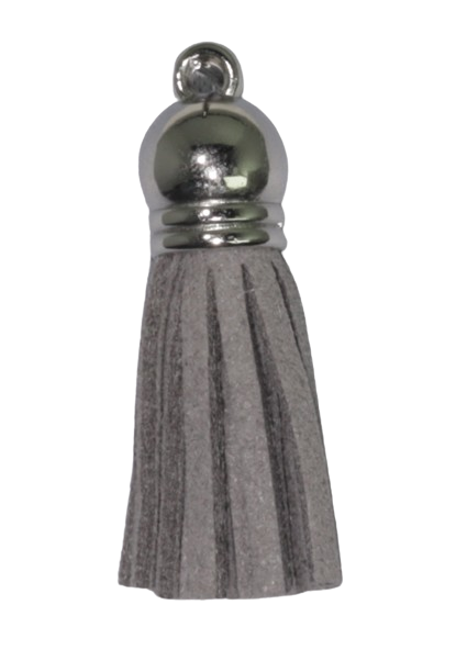 Tassels Silver 35mm Grey No 19