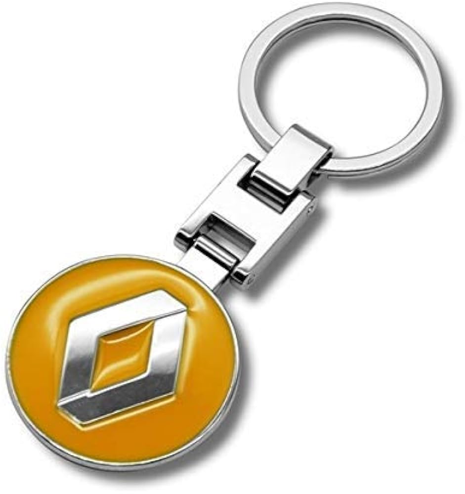 Keyrings Metal Car Brands Renault
