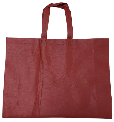 Shopping Tote Bag Maroon For Vinyl