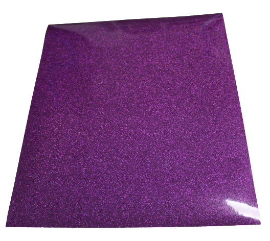 Vinyl Glitter HTV Purple G28 25x30cm