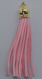 Tassels Gold 80mm Light Pink No 36