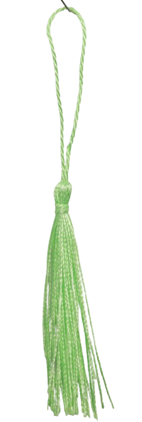 Tassels 130mm Lime No58