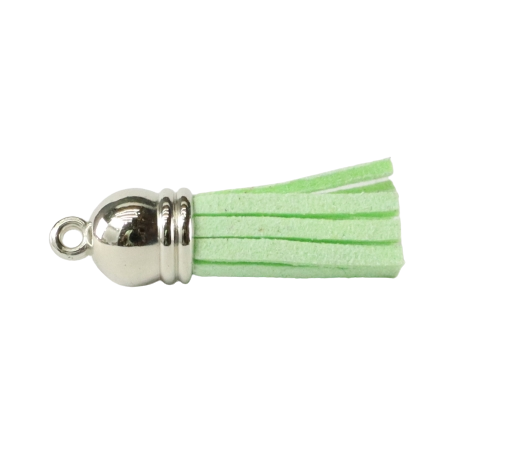 Tassels Silver 35mm Light Green No 37
