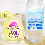 Vinyl Cold Color Change Clear turns Purple 1pc 25 x 30cm