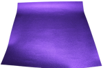 Glitter Sticker Adhesive Craft Vinyl Purple 2pcs 25x30cm