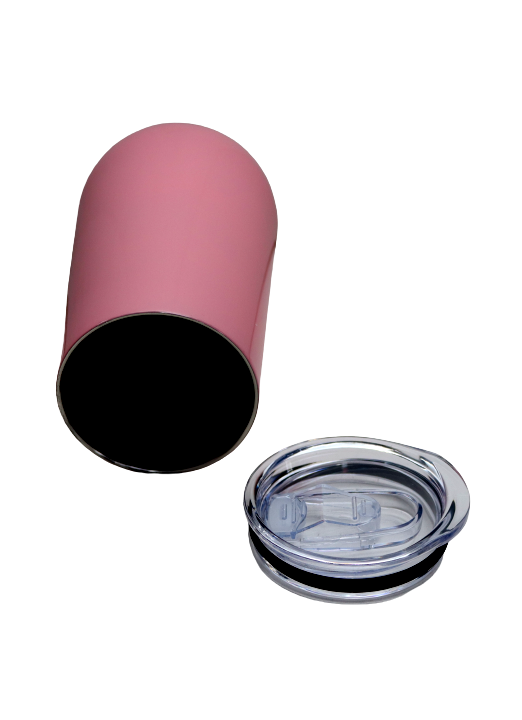 Double Wall Egg Tumbler 450 ml Dark Pink