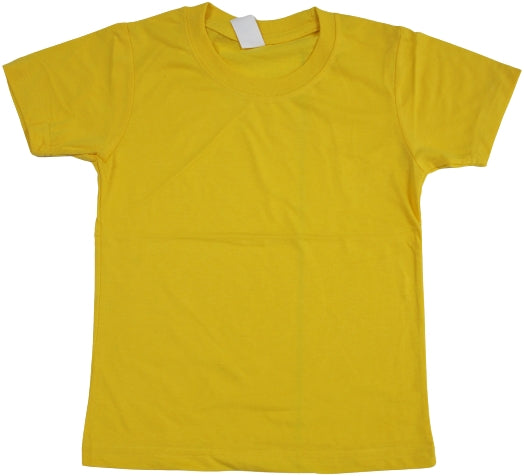 Tshirt Kids180g Yellow 10-11