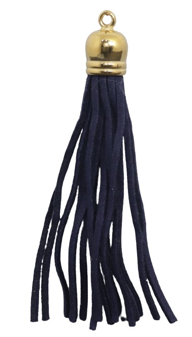 Tassels Gold 80mm Navy No 3