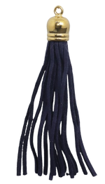 Tassels Gold 80mm Navy No 3