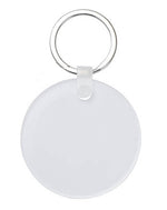 Keyring Sublimation Acrylic Round 50mm