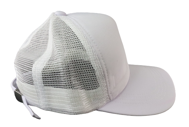 Cap Sublimation Mesh Trucker White