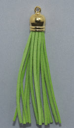Tassels Gold 80mm Lime No 8