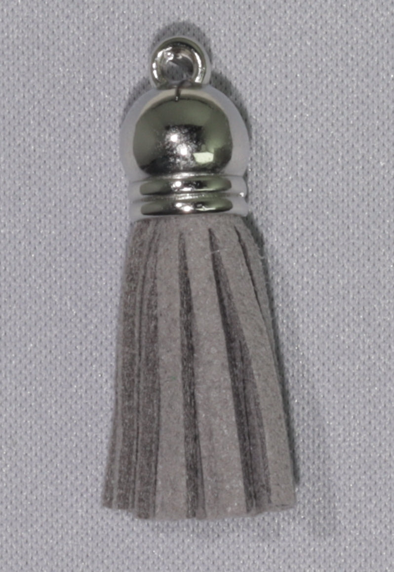 Tassels Silver 35mm Grey No 19