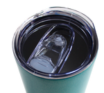 Sippy Straight Cup(20 OZ) 600ml Dark Aqua Green Glitter