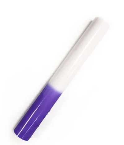 Vinyl Cold Color Change Clear turns Purple 1pc 25 x 30cm