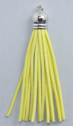Tassels Silver 80mm Lemon No 17