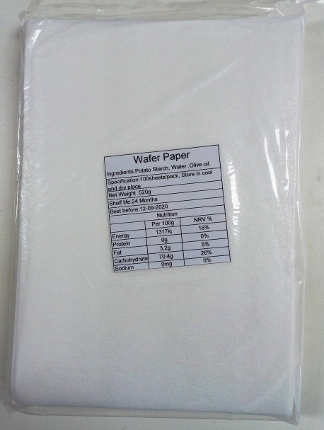 Edible Cake Wafer Paper A4 x 100pcs