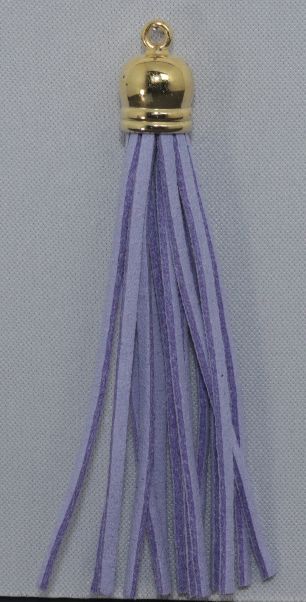 Tassels Gold 80mm Lilac No 10