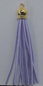Tassels Gold 80mm Lilac No 10