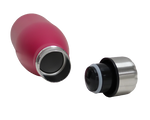 Double Wall Cola Bottle 500ml Dark Pink