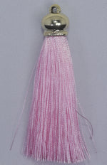 Tassels 90mm Light Gold Pink No10