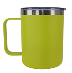 Double Wall Sippy Camping Mug 340ml Yellow