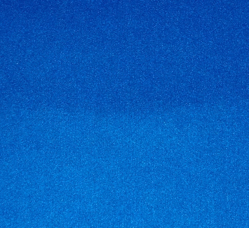 Glitter Sticker Adhesive Craft Vinyl Blue 2pcs 25x30cm
