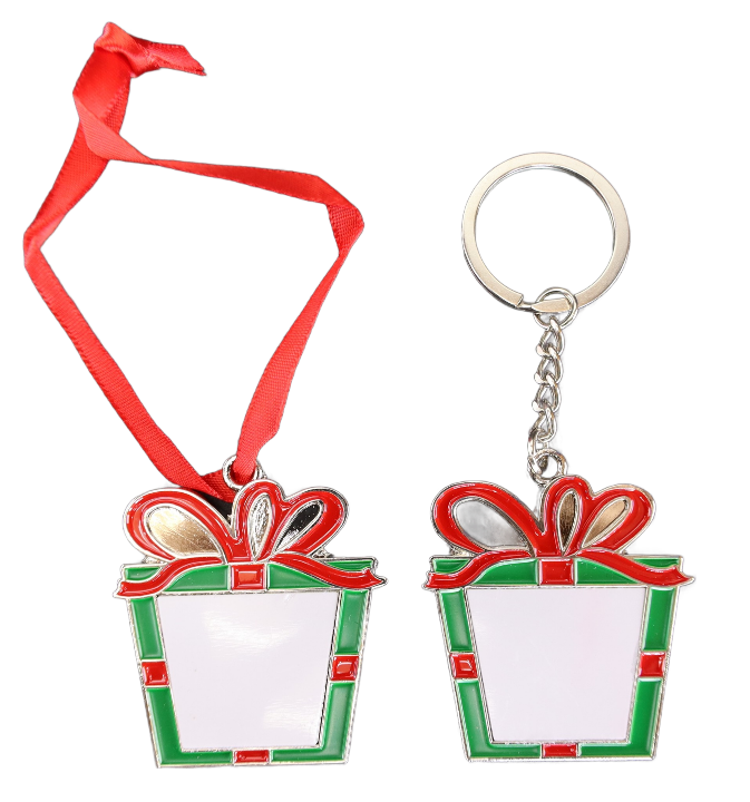 Keyring "Present" use as Keyring or Gift tag