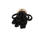Tassels 25mm Hexagon Black