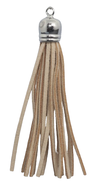 Tassels Silver 80mm Camel No 14