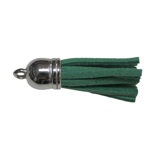 Tassels Silver 35mm green No 39
