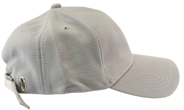 Cap Golfers Polyester 6 Panel Grey
