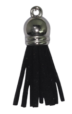 Tassels Silver 35mm Black No 2