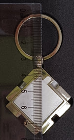 Keyrings Metal Multi Square