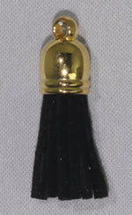 Tassels Gold 35mm Black No 2