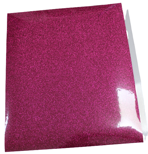 Vinyl Glitter HTV Hot Pink G07 25x30cm