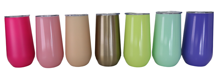 Double Wall Egg Tumbler 450ml Light Green