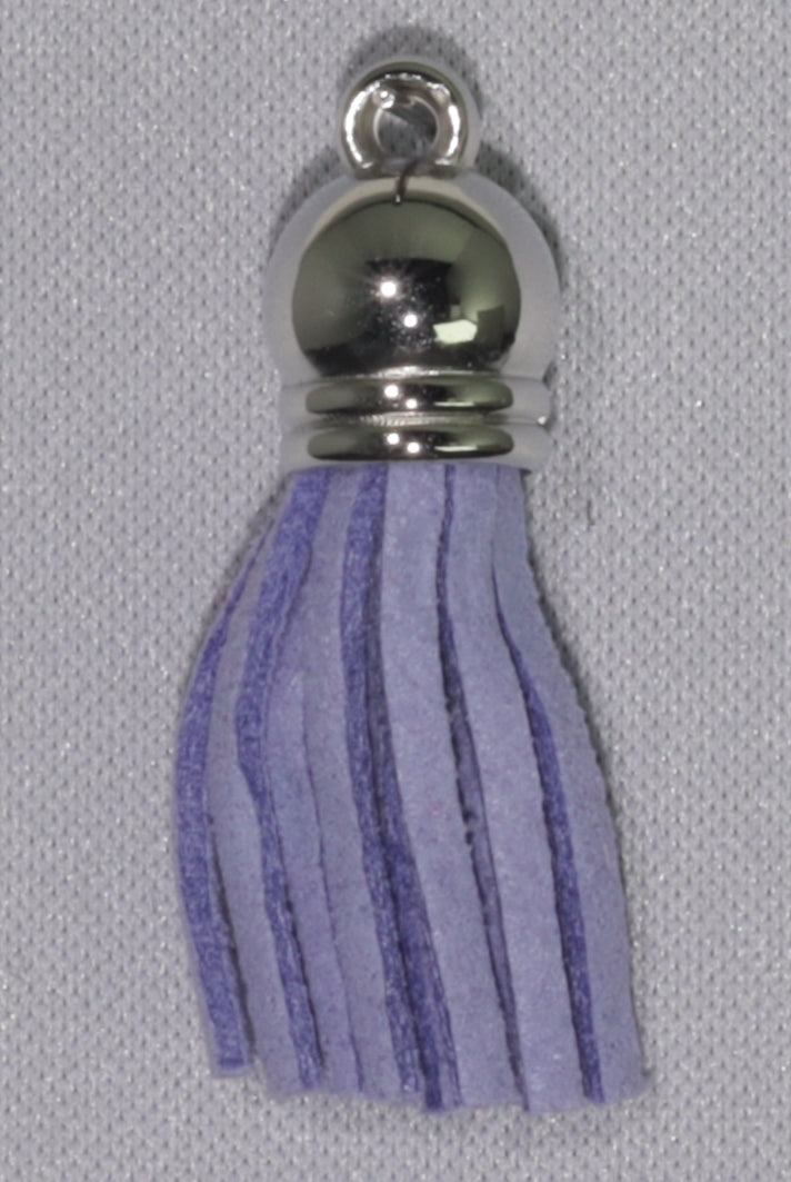 Tassels Silver 35mm Lilac No 10