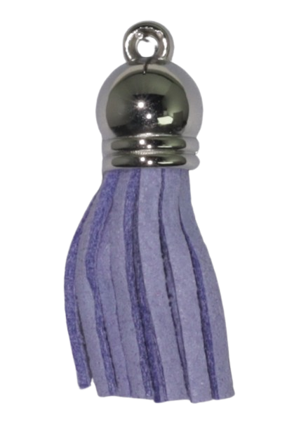 Tassels Silver 35mm Lilac No 10