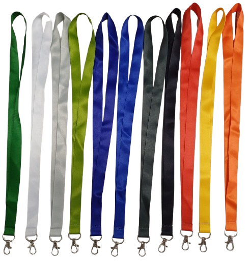 Lanyard - Red with ID Card Pouch 86x54mm (Long)