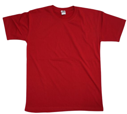T-shirt 180 gram Red Large