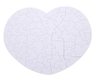 Puzzles Heart 24x20cm