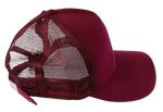 Cap Mesh Trucker Maroon